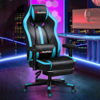 Luxury Black Office Chair Ergonomic Velvet Relax American Style Gaming Chair Advanced Sense Study Chaise Bureau Home Furniture