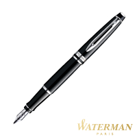 WATERMAN 權威系列 黑桿白夾 鋼筆