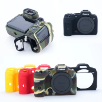 Soft Silicone Armor Skin Case Protective Cover DSLR Camera Bag For Canon EOS R7 EOSR7 Body