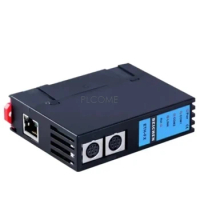 1 to 3 Ports Expansion Module for Mitsubishi FX1N 1S 2N 3S 3G 3GC 3U PLC, More Round MD8 RS422 Sockets or Ethernet