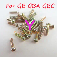 30pcs/lot For Gameboy + screws cross screws Y Tri Wing Screw Replacement For GB GBA GBC Game Console Shell Case Triangle Screws