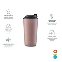 Montigo | Tumbler Sense Coffee Cup 16oz 480ml -Timberwood