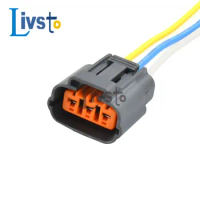 1/5/10 Sets 3 Pin Way Sumitomo Waterproof Auto Wire Harness Connector Female Plug For Nissan Mazda RX8 Ignition Coil 6195-0009