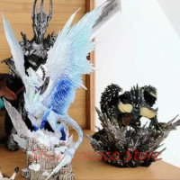 Monster Hunter World Cover Monsters Nergigante Dragon Statue PVC Figure Model Toy