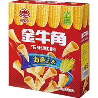 喜年來 金牛角玉米點心 家庭號 海鹽玉米(60g*2包/盒) [大買家]