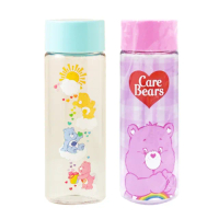 【LILFANT】彩虹熊 Care Bears 寬口水瓶 500ML(韓國製 水壺 隨手杯 內附濾網)