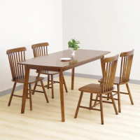 【HappyLife】簡約實木餐桌 160x80公分 Y11259(實木桌 餐桌 桌子 書桌 辦公桌 咖啡桌 木桌子)