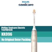 Philips Sonicare DiamondClean HX9996 singlehandle electric toothbrush rechargeable Philips Replacement Heads A3 Adult Champagne