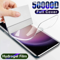 Hydrogel Film For Samsung Galaxy S22 Ultra S21 S23 Plus Protective Film For Samsung S20 S21 FE S23 Screen Protector Film