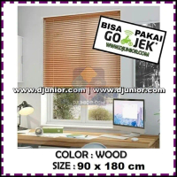 PREMIUM KRIS - VENETIAN ROLLER BLIND WOOD 90 x 180 cm 90x180cm / 90x180 TIRAI