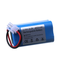 1-4pcs original Rechargeable Battery for ILIFE 14.8V 2800mAh robotic vacuum cleaner accessories parts for Chuwi ilife A4 A4s A6