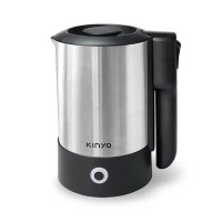 【KINYO】0.6L 雙電壓旅行快煮壼(AS-HP70 摺疊把手 電茶壺 煮水壺 電熱水壺)