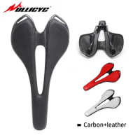 Full Carbon Fiber Road Bicycle Saddle New Mountain Mtb Cycling Bike Seat Saddle Cushion Bike Parts Bicycle Accessories ZD800