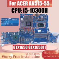 For ACER AN515-55 Laptop Motherboard LA-J871P i5-10300H GTX1650Ti GTX1650 4G 8G NBQ7M11001 NBQ7J11001 Notebook Mainboard