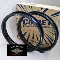 Velg Rim Comet W Shape Ring 17 x 140/140 Black Hitam