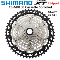 Shimano DEORE XT CS-M8100 Cassette Sprocke Freewheel Cogs Mountain Bike MTB 12 Speed 10-51T Micro Spline 12v K7