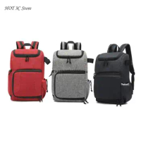 Camera Backpack Nylon Bag Photography Backpack Waterproof DSLR SLR Camera Bag Camera Camcorders Backpack Multifunctional