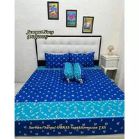 Sprei Jadul Jumput – Bahan Halus, Adem UK 180x200x30cm