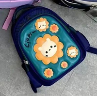 Tas Ransel 3D Karakter Kartun Hewan Lucu Timbul 3 Dimensi Kualitas Import Premium Anak Sekolah Play 