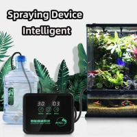 Intelligent Spray Electronic Timer Automatic Mist Rainforest Spray System Kit Reptile Fogger Terrarium Humidifier Sprinkler