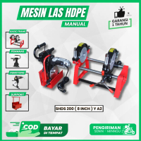 Mesin Las Pipa Hdpe Butt Fussion SHDS 200-50mm Y A2 - Mesin Pengelas Pipa Hdpe 8 Inch ( 2 Clamp )