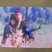 Takeshi Kaneshiro Zhang Ziyi House of Flying Daggers Autographed Photo Picture 5*7 inches GIFTS COLLECTION 072D
