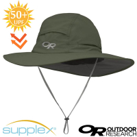 Outdoor Research Sombriolet Sun Hat 超輕多孔式防曬抗UV透氣大盤帽子(UPF 50+).圓盤帽_軍綠