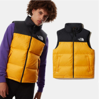 The North Face ICON 熱賣款_經典配色透氣保暖鵝絨背心(人道羽絨)_黃 N