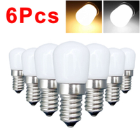 61ชิ้นมินิหลอดไฟ LED E12 LED ตู้เย็นหลอดไฟเปลี่ยนฮาโลเจนสกรูหลอดไฟสำหรับตู้เย็นตู้แสดงผล