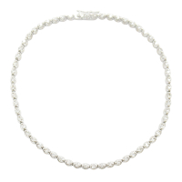 【二手名牌BRAND OFF】JEWELRY 無品牌珠寶 1.10ct鑽石 18K白金 手環