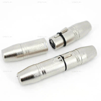 XLR 3 Pin Male female to 3.5mm Female Jack to XLR Audio Adapter For Microphone Speakers Sound Consol