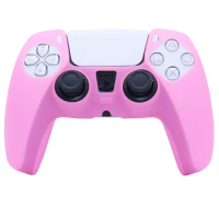 Pink Soft Joystick Case Cover For Playstation 5 Controle Protective Cases For PS5 Controller Skin Gamepad Games Accessorries