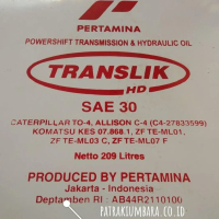 Oli Hidrolik, Pertamina Translik HD30, pelumas