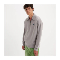 【LEVIS 官方旗艦】Skateboarding™滑板系列 男款 開襟拉鍊罩衫 熱賣單品 A1012-0006
