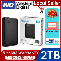 [Local] Western Digital WD Elements External Hard Disk 1TB 2TB USB 3.0 HDD Portable 2.5\ Hard Disk E