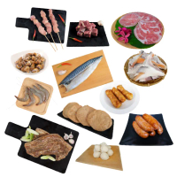 【賣魚的家】海鮮肉品超值特惠烤肉12件組