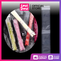 Klip Plastik Es Lilin/  Kantong Es Stick DIY 50 Pcs/ Plastik Klip Cetik Terlaris