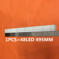 2PCS/LOT NEW 495mm LED strip 48leds For Hisense V390HJ1-LE1 V390HK1-LS5-TREM4 TV LE39A700K LE39A720 LED39K300J 4A-D074762