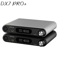 TOPPING DX7PRO+ DAC&amp;Headphone Amplifier LDAC Hi-Res Audio ES9038PRO Decoder Support up to DSD512&amp;PCM768kHz