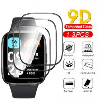 1-3Pcs Screen Protector for Xiaomi Redmi Watch 3 Active Smart Watch Soft Fiber Protective Glass Film Redmy Watch 3Active 1.83''