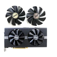 2 Fans New for Sapphire Radeon RX470 480 570 580 584 588 590 GME 8GB NITRO+ Special Edition Graphics Card Replacement Fan CF1015