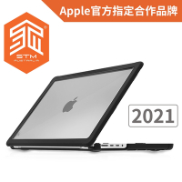 澳洲 STM Dux for MacBook Pro 14 2021 筆電專用抗摔保護殼 - 黑