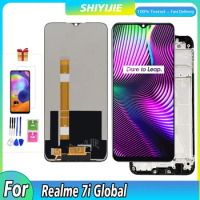 6.5" Original LCD For Realme 7i Global LCD Display Touch Screen For Realme7i Helio G85 RMX2193 Screen Repair Digitizer Assembly