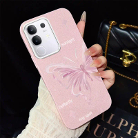 Sarung Telefon Keras, Corak Rama-rama Cantik, untuk VIVO Y29, Y04, Y29S, Y29T, Y200, Y19S Pro, Y28S,