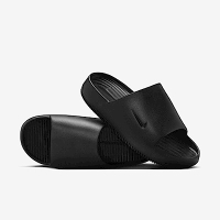 Nike W Calm Slide [DX4816-001] 女 涼拖鞋 麵包拖鞋 休閒 厚底 舒適 緩震 防水 黑