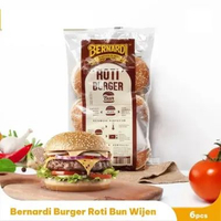 Bernardi Roti Burger Wijen roti Hotdog isi 6Pcs Bernadi Roti Burger ROTI BURGER