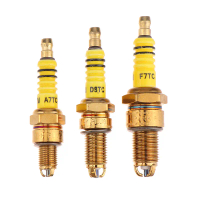 1pcs Spark Plug 3 Triple Electrode A7TC D8TC untuk GY6 CG 50 70 110 125 150cc mototikal ATV skuter D