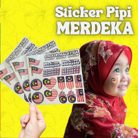 STICKER PIPI MERDEKA KEMERDEKAAN | STICKER TRANSPARENT | STICKER BENDERA | BENDERA MALAYSIA | BULAN