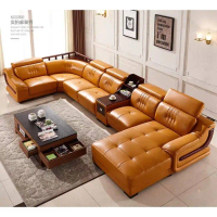 FULLSET SOFA MEJA LUXURY LETER U XZAY 360/165/165 SOFA MEWAH / SOFA SULTAN / SOFA BERANAK / SOFA JUM