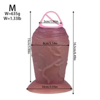 Extra large Realistic Pe nis Huge Soft Dildos D ick Thick Pe nis Sex Toy Vag inal An al Expander Mas